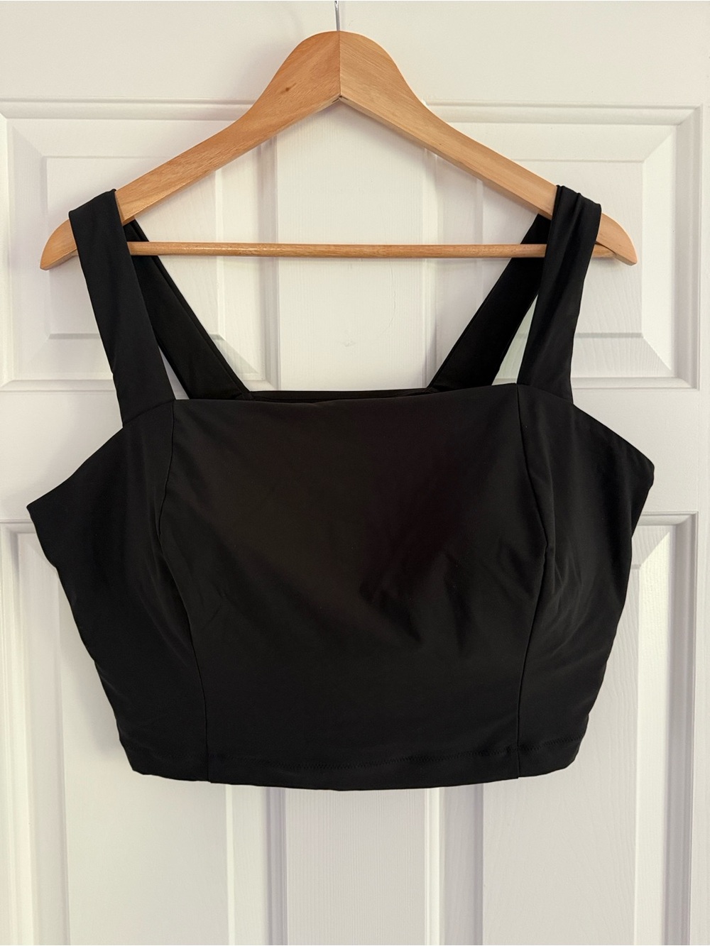 CALIA Women's Wide Shoulder Strap
Square Neck Long Line Swim Top - Picture 6 of 9